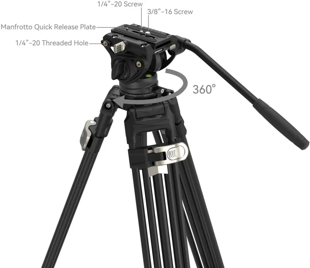 SmallRig AD-80 FreeBlazer Statief Kit 4163 - Zwart