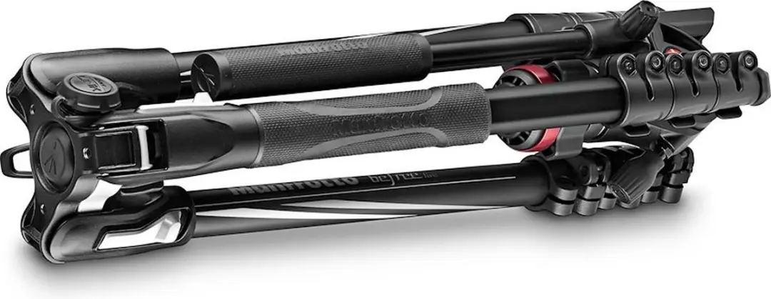 Manfrotto MVKBFRL-LIVE Statief - 4 Secties - Zwart/Zilver