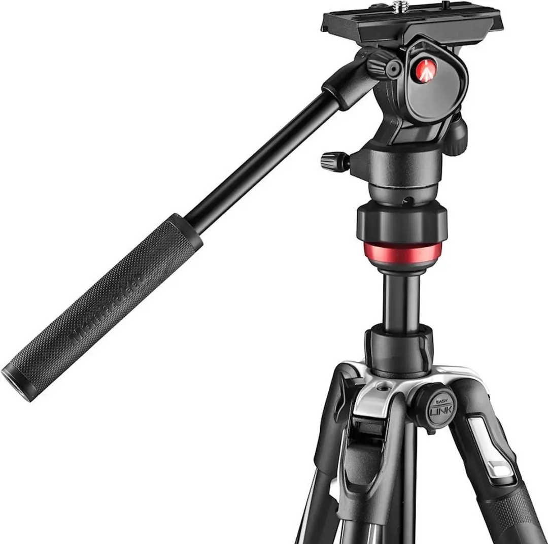 Manfrotto MVKBFRL-LIVE Statief - 4 Secties - Zwart/Zilver