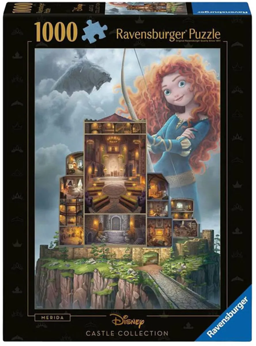 Ravensburger Disney Castles Merida Legpuzzel 1000 Stuks - MPN 12000263