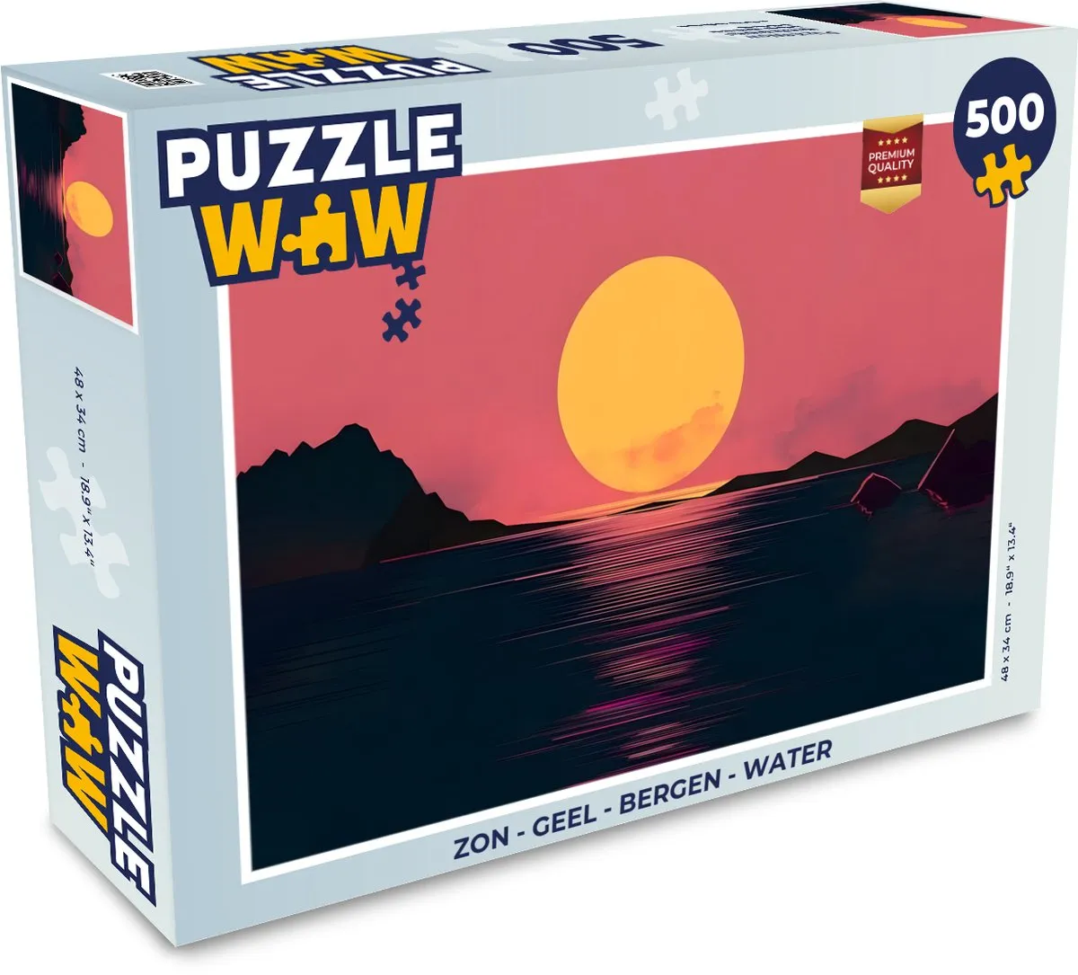 PuzzleWow Legpuzzel 500 Stuks