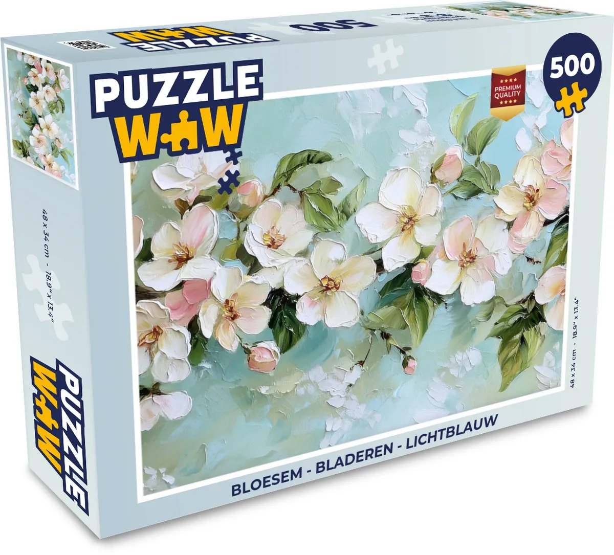 PuzzleWow Bloesem Legpuzzel 500 Stuks