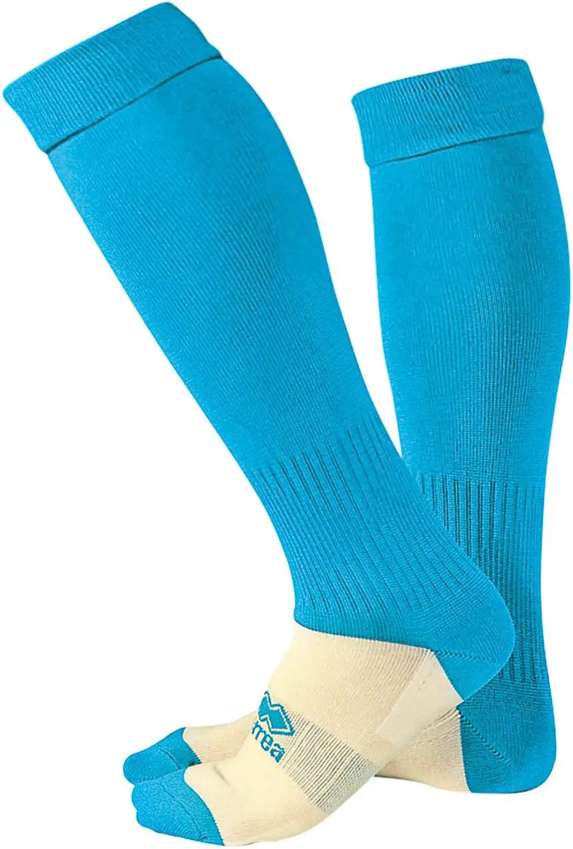 Errea Sokken Met Voet Volwassene Polyester Cyan