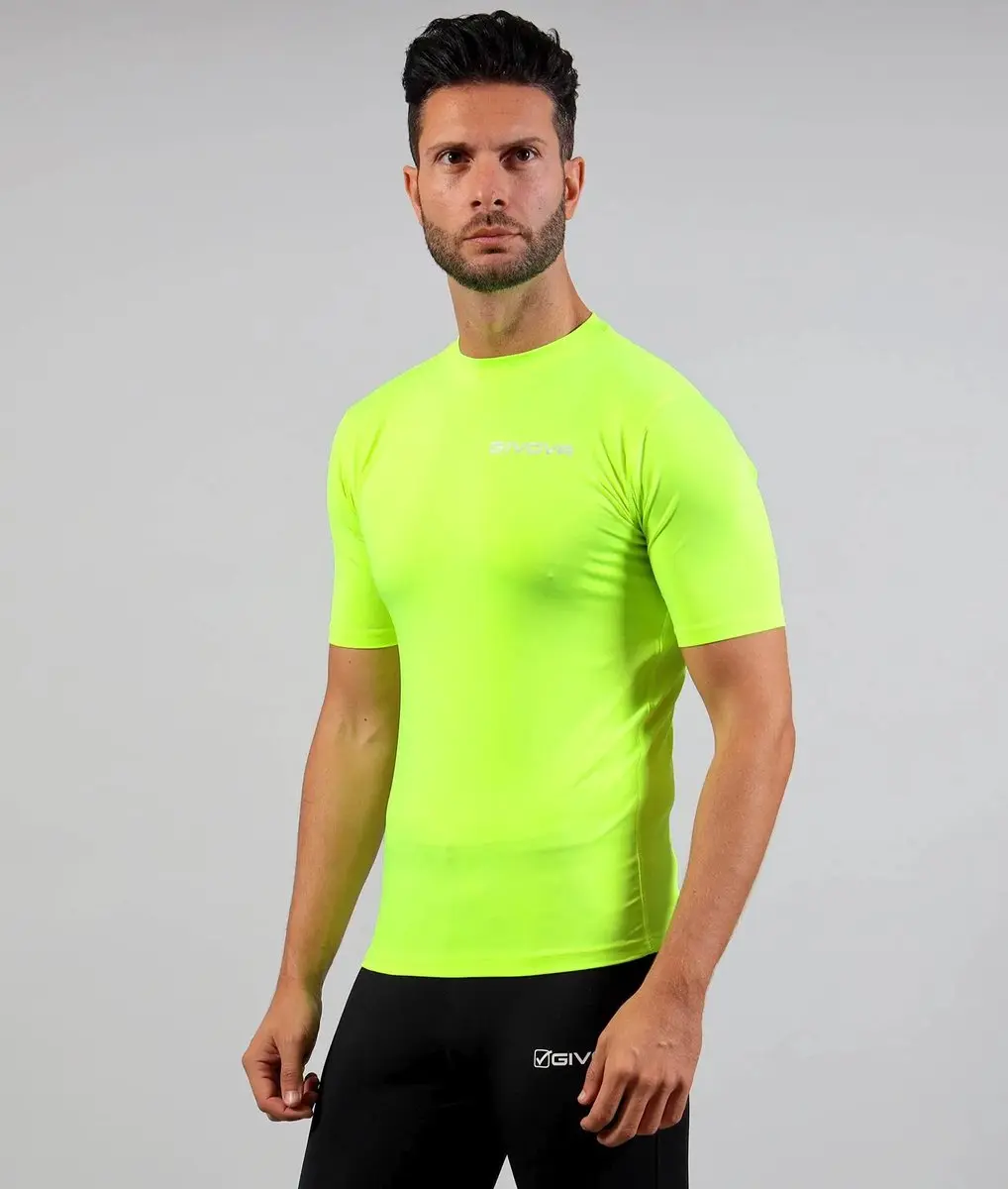 Givova Corpus 2 Heren T-shirt - Geel - XXL