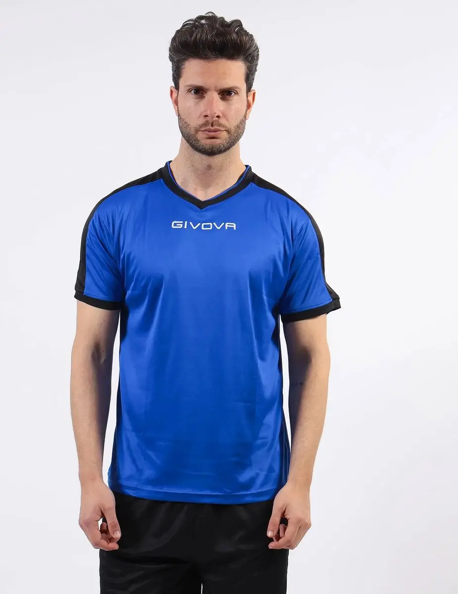 Givova Revolution Sportshirt - M - Koningsblauw - afbeelding 2 van 3
