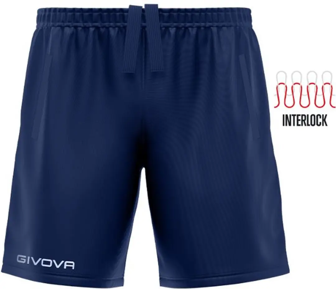 Sportshort Givova Pocket Blauw