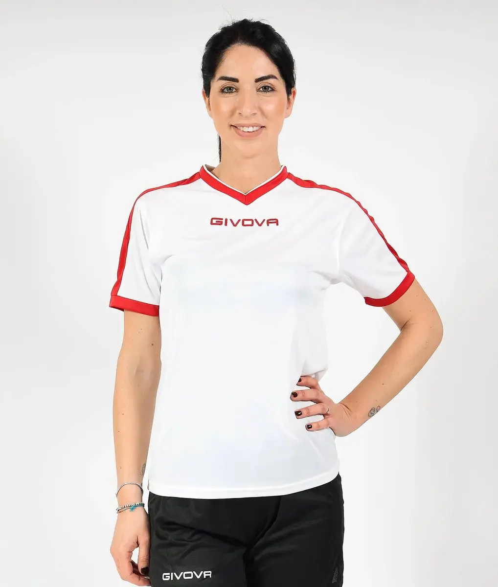 Givova Revolution Sport-T-shirt - XXL - Wit - afbeelding 2 van 3