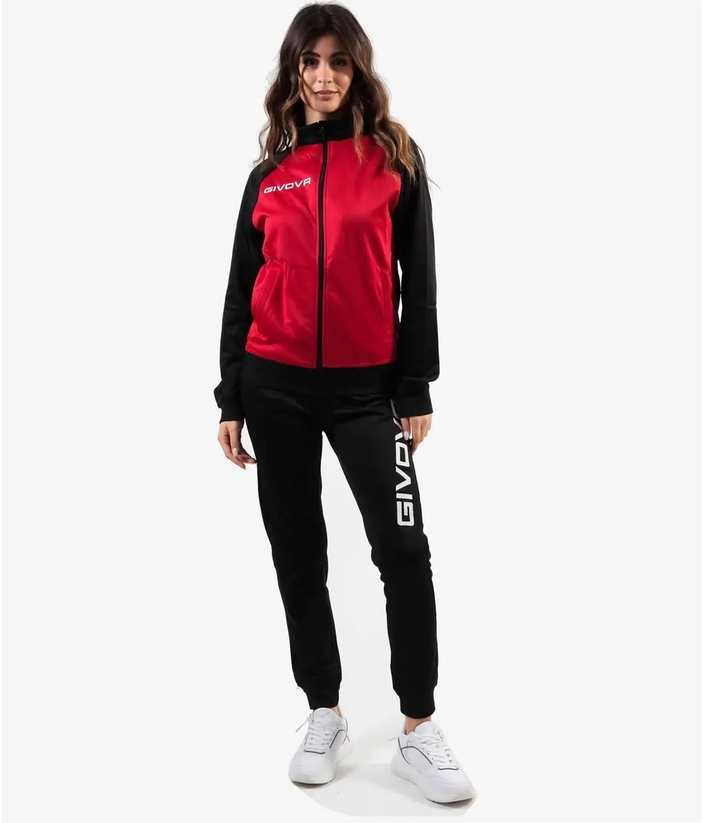 Givova Cuba trainingspak Rojo/Black
