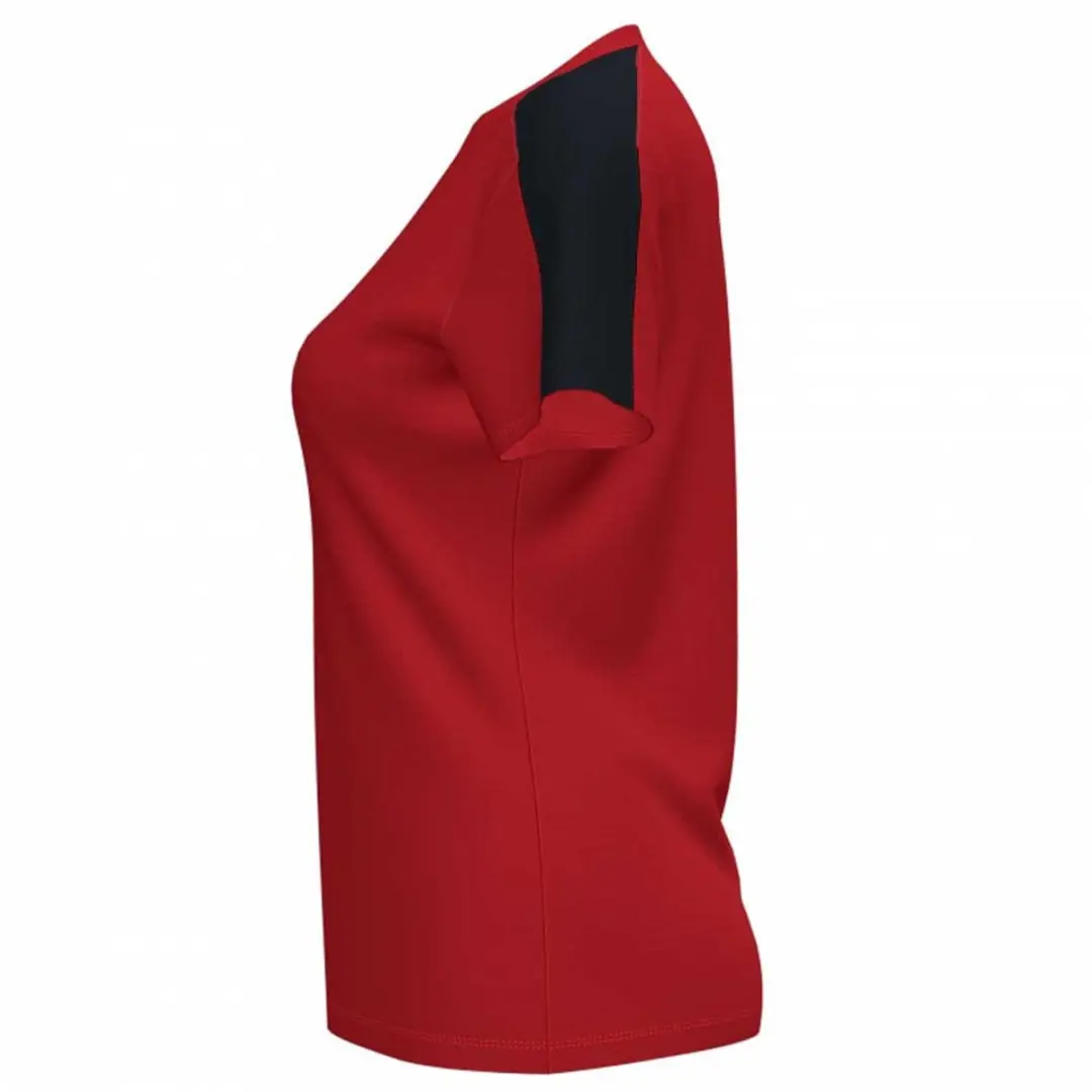 Joma Academy T-shirt 12-14j - Rood/Zwart