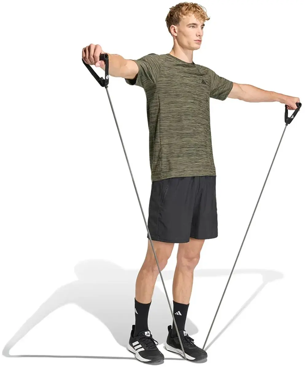 Adidas Workout Essentials Flex T-shirt - L - Olive Strata Mel