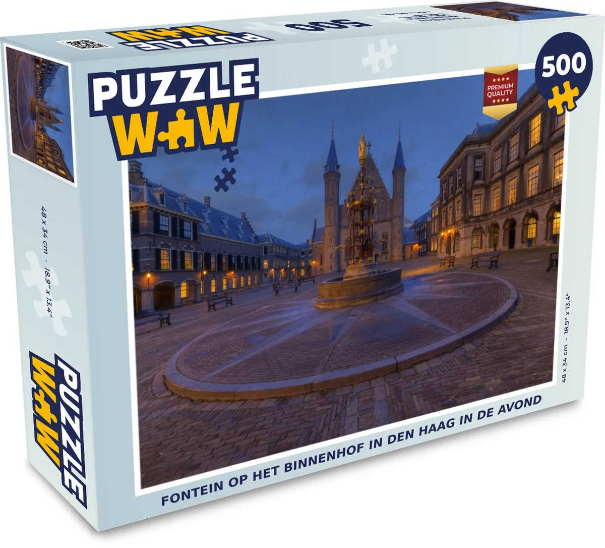 PuzzleWow Legpuzzel 500 Stuks