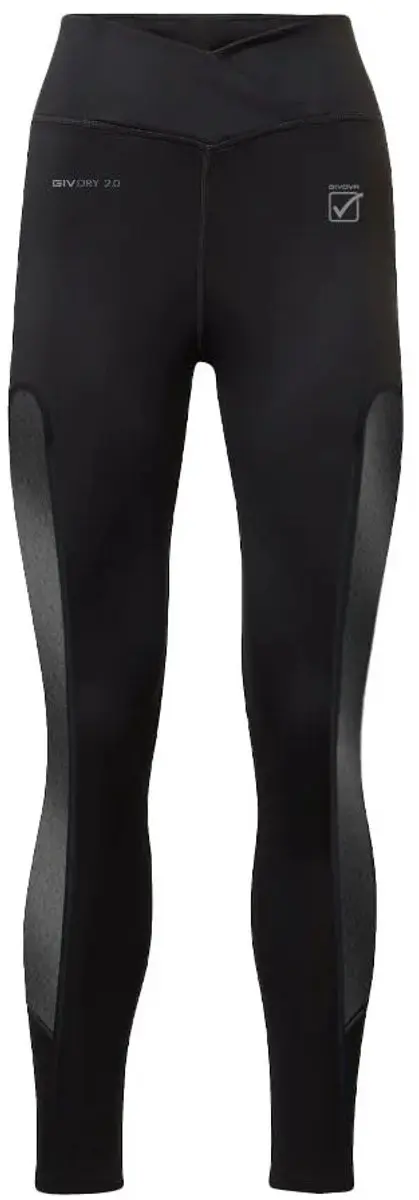 Givova Eco Leggins Dames - Zwart L - afbeelding 6 van 6