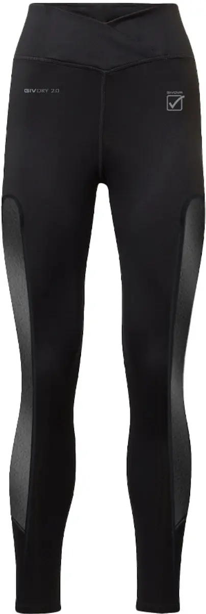 Dames sportlegging Givova Eco Leggins zwart