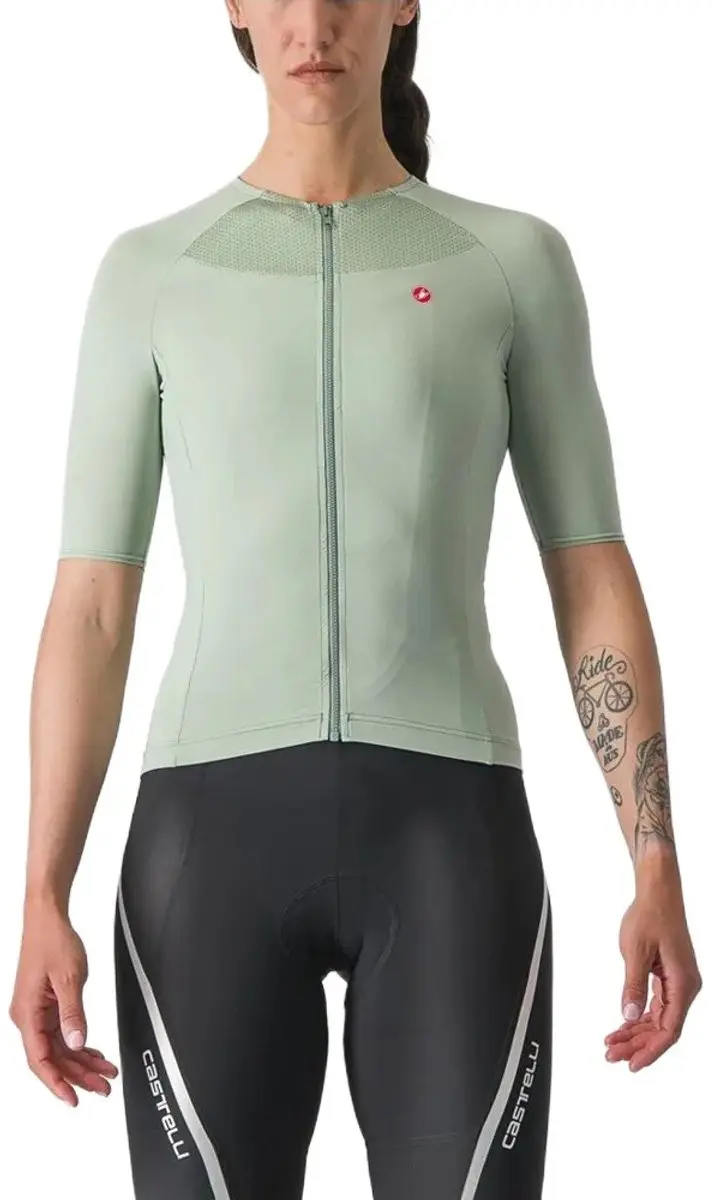Castelli Velocissima 2 Korte Mouw Wielertrui Groen XL Man