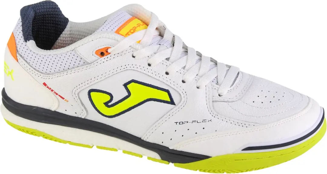 Adult's Indoor Football Shoes Joma Sport Top Flex Rebound White Men