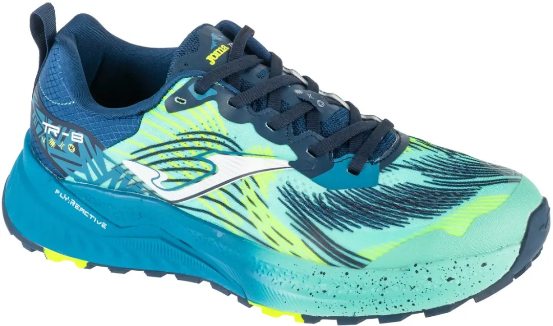 Joma TR-8 Men 25 TKTR8S, Mannen, Groen, Hardloopschoenen, maat: 42