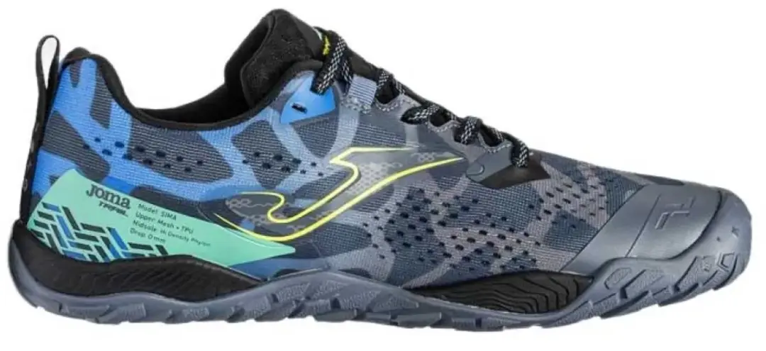 Joma Sima Barefoot Trailschoenen - Blauw - 42