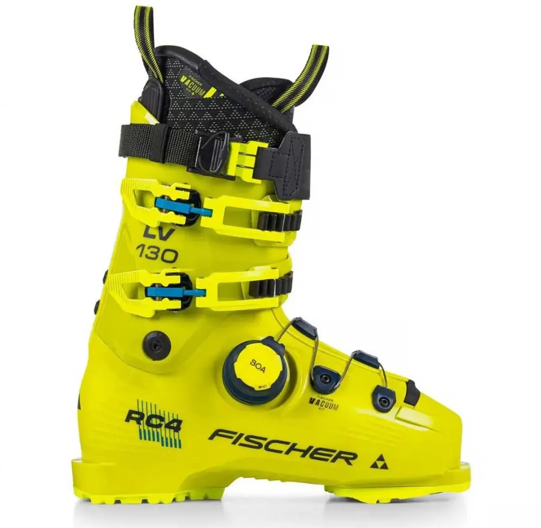 Fischer Rc4 130 Lv Vac Boa Alpine Skischoenen Geel 27.5 Man,Vrouw