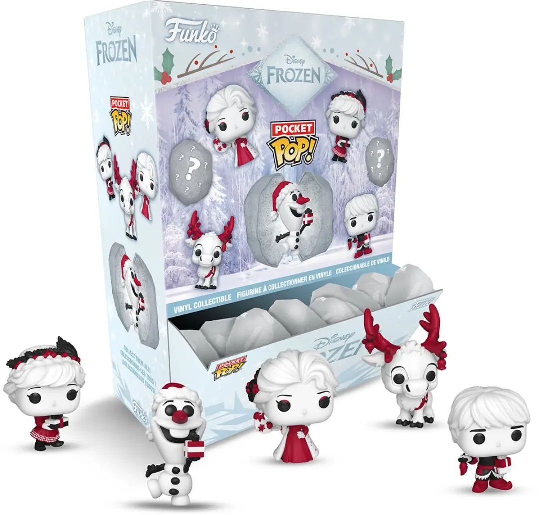 FUNKO POCKET POP: FROZEN- 12PC PDQ