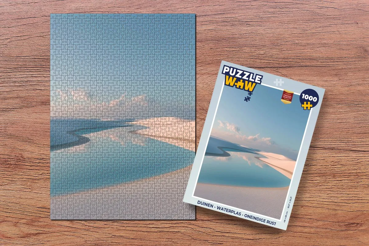 PuzzleWow Duinen Waterplas Oneindige Rust Puzzel - 1000 Stuks