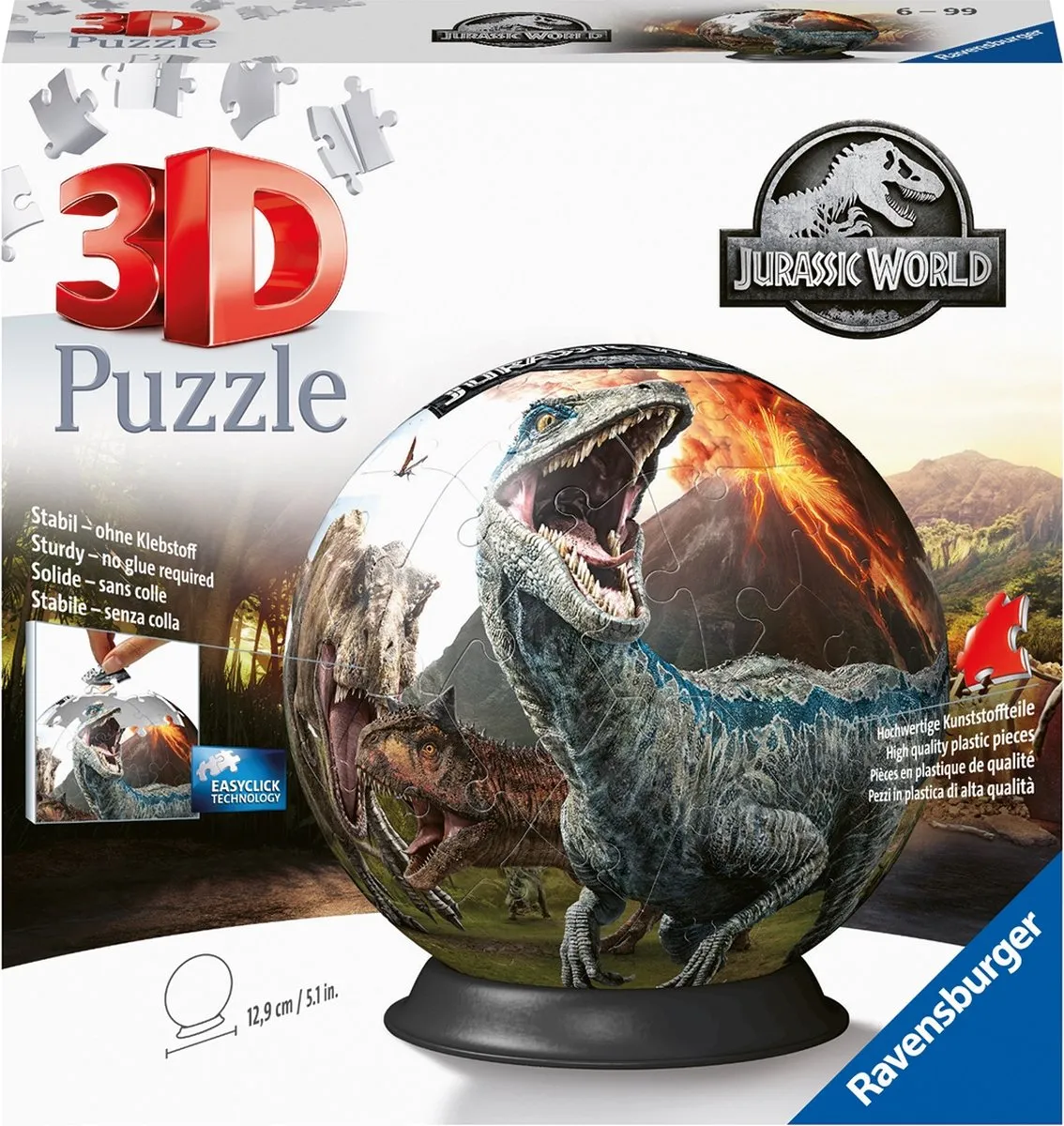 Ravensburger Jurassic World 3D Puzzel 72 Stuks