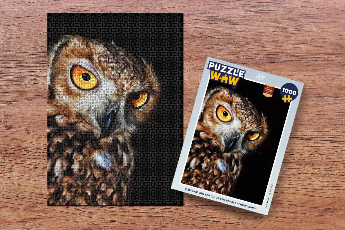 PuzzleWow Legpuzzel 1000 Stuks - Multicolor