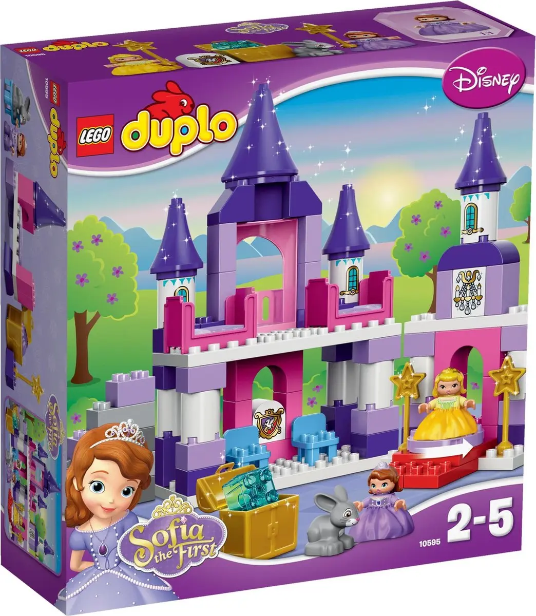LEGO DUPLO Sofia the First Royal Castle, Bouwpakket, 2 jaar, 87 stuk(s)