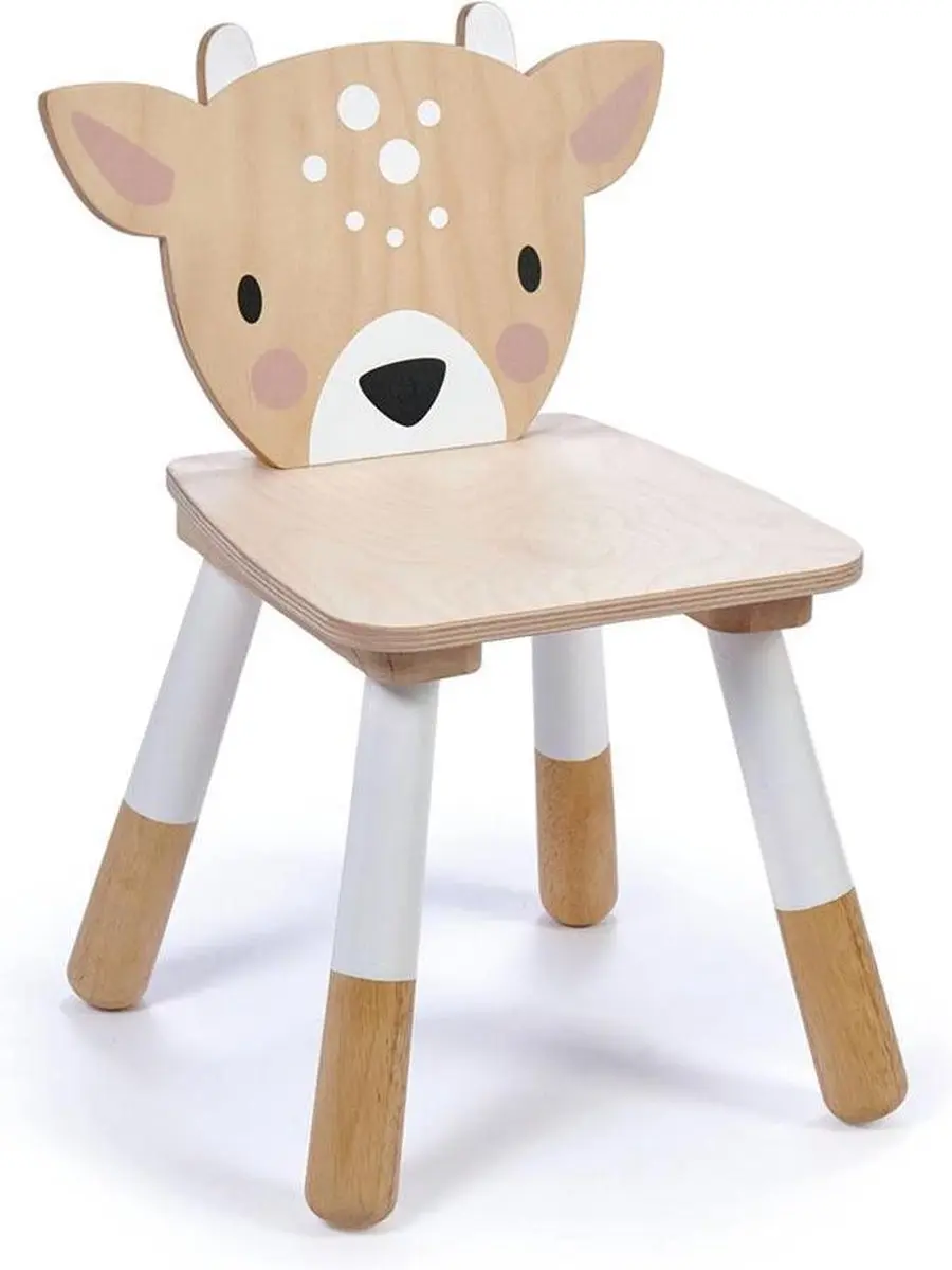 Houten Kinderstoel Hert