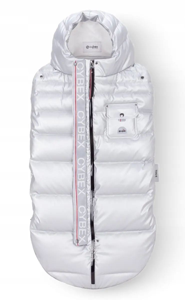 Cybex Winter Voetenzak Platinum Arctic Silver
