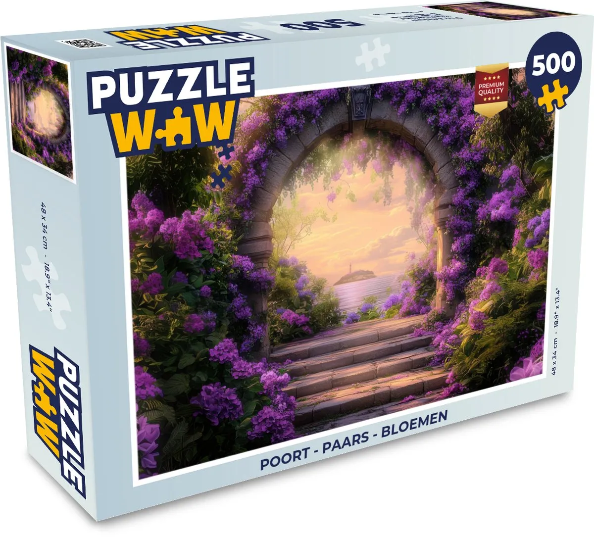PuzzleWow Legpuzzel 500 Stuks