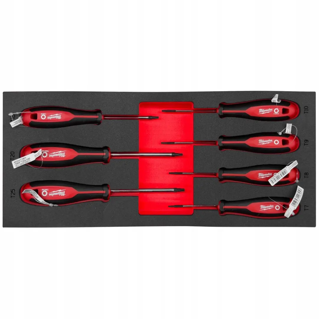 Milwaukee Torx Schroevendraaierset 7-delig T7-T25