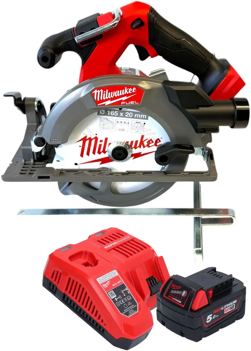Milwaukee M18 FCS552-501 Accu cirkelzaag 18 V 165 mm borstelloos + 1x accu 5.0 A