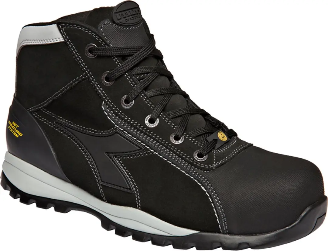 Diadora Glove Net Mid Pro S3 HRO SRA ESD Zwart