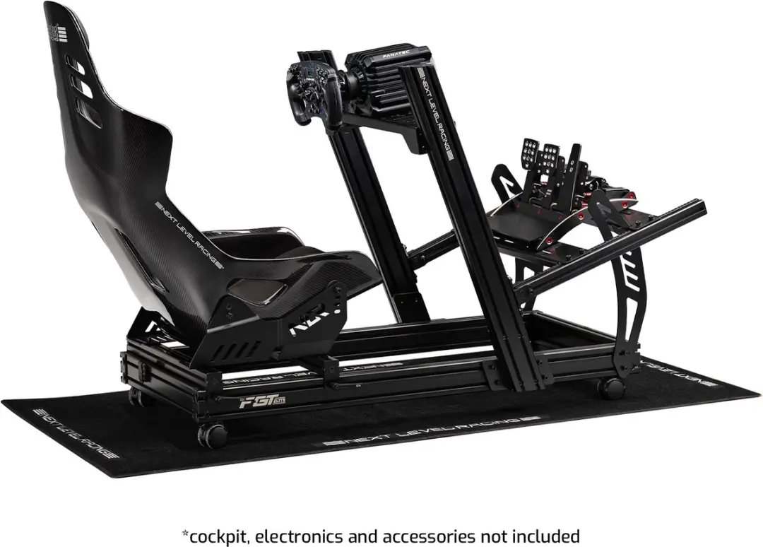 Next Level Racing ES3 Elite NLR-E065 Simracestoel - Full Carbon Fiber - Zwart - afbeelding 2 van 6