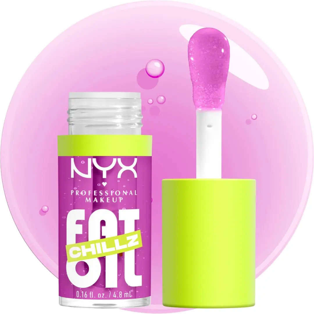 NYX Professional Makeup Fat Oil Chillz Lipgloss Strawberry Slush