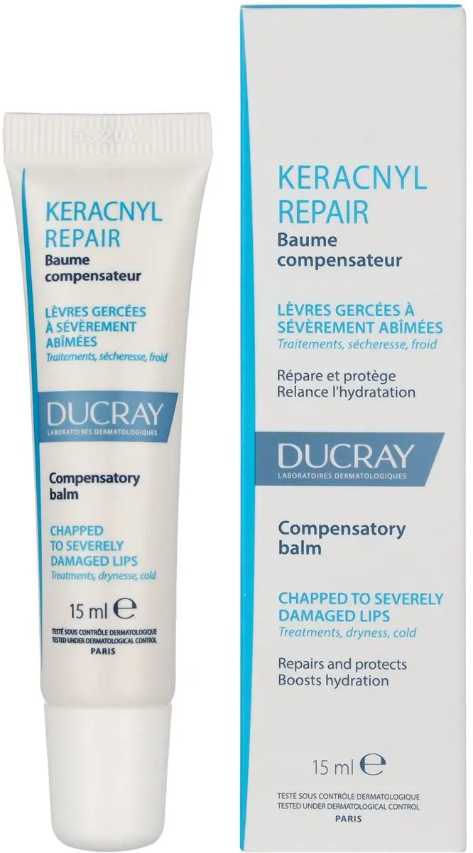 Ducray Keracnyl Repair Lip Balm 15ml