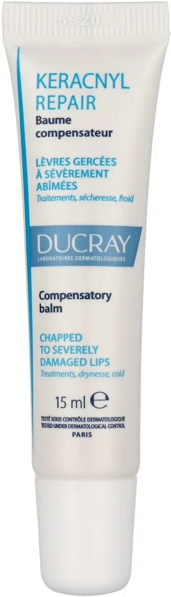 Ducray Keracnyl Repair Lip Balm 15ml