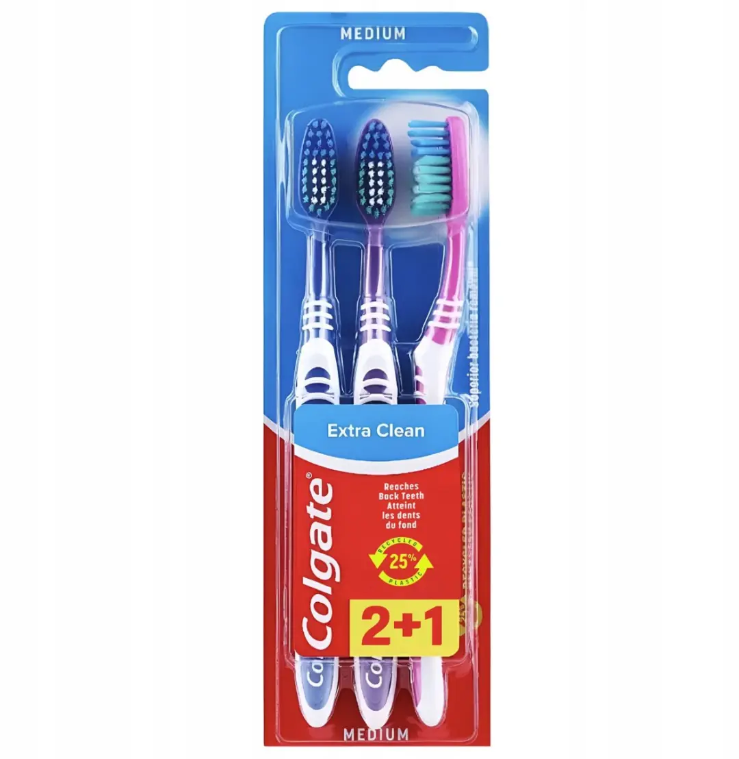 Colgate Extra Clean Tandenborstels Medium