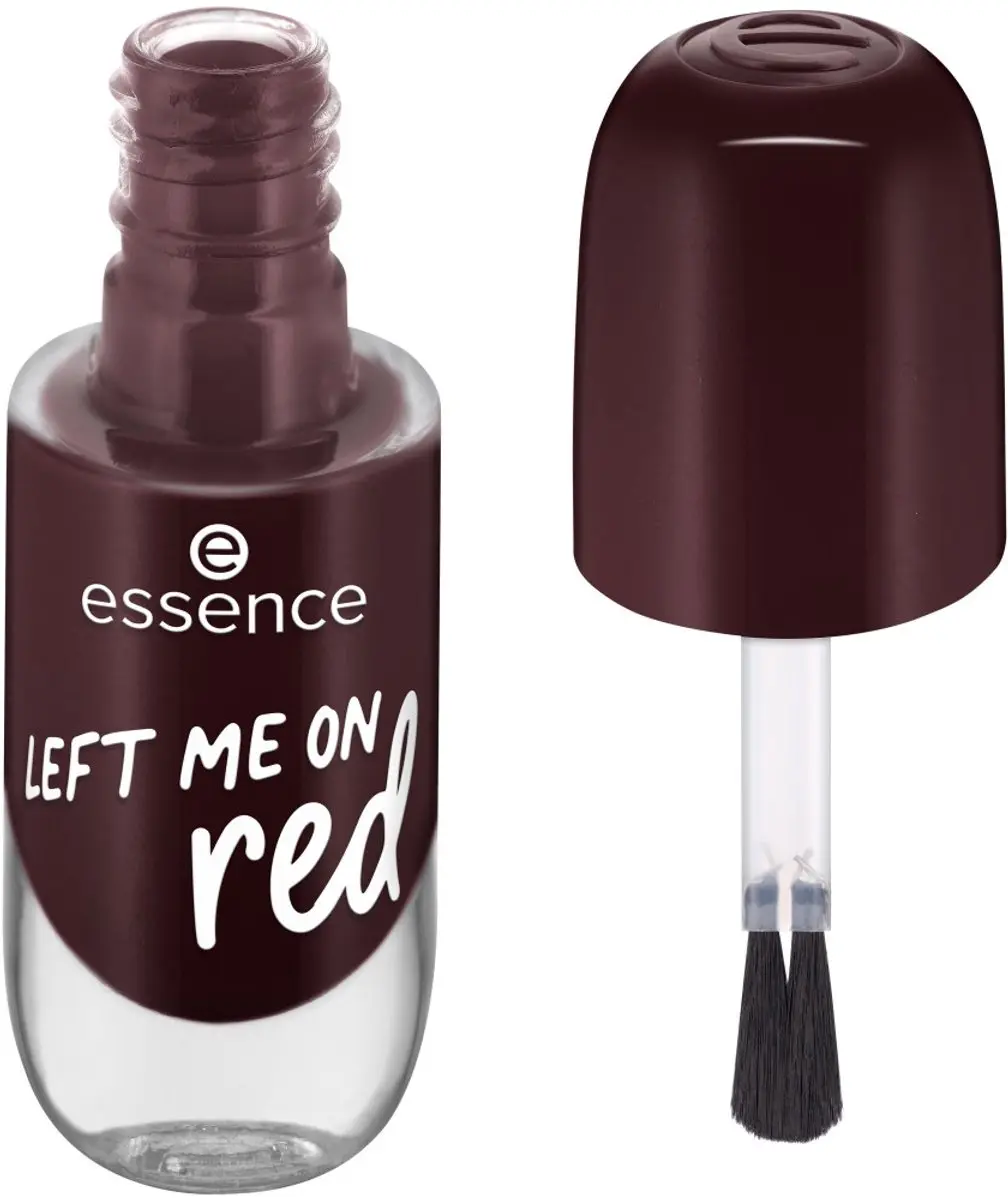 Essence Nagelkleur Gel Nagellak 72 LEFT ME ON red - 8ml - afbeelding 3 van 3