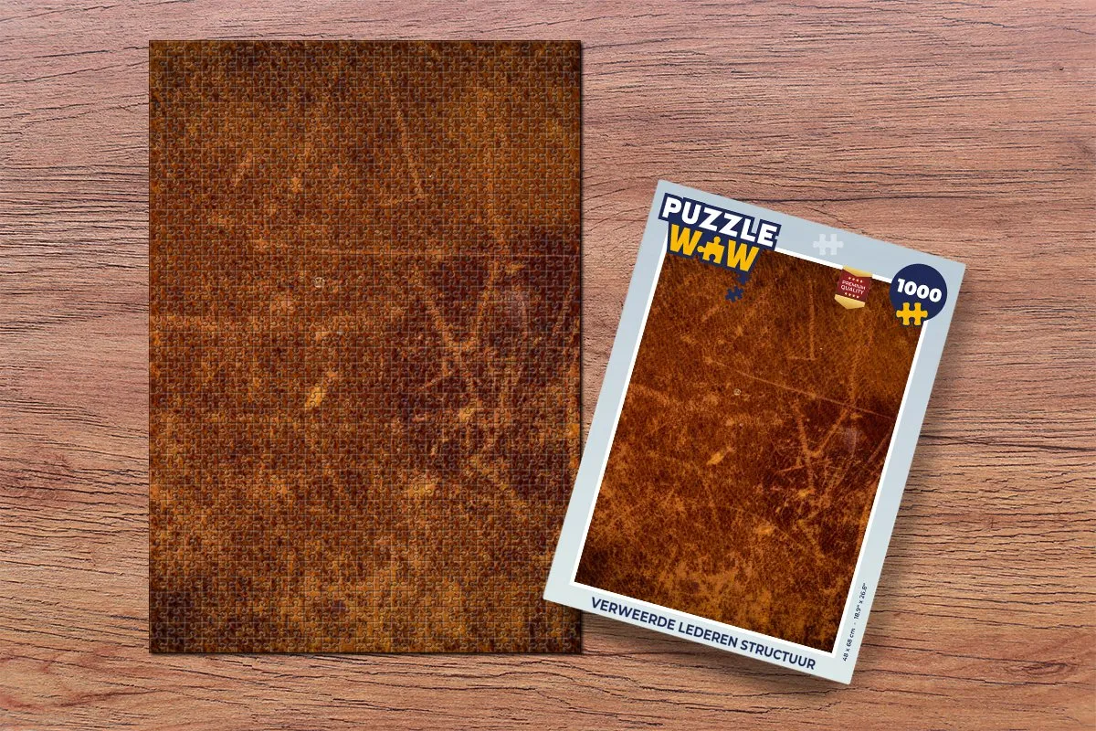 PuzzleWow Legpuzzel 1000 Stuks - Multicolor