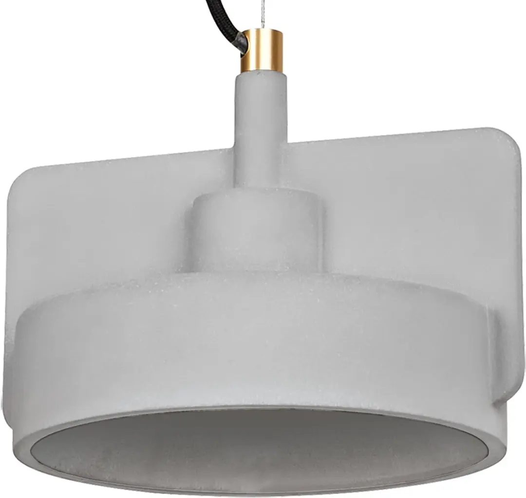 OSRAM Decor Mold decoratieve hanglamp met gegoten betonnen lampenkap, 225 mm, me