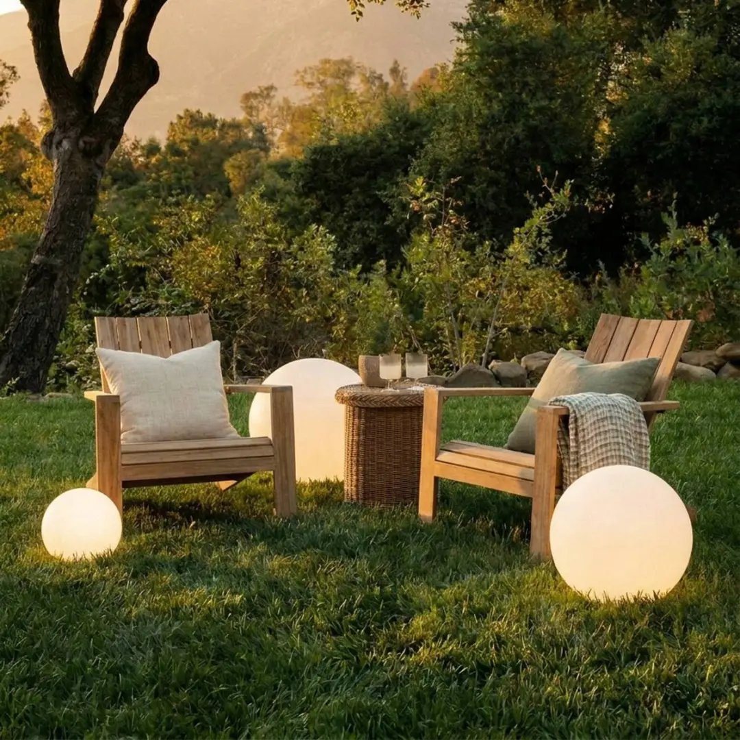 Lindby Solar Tuinverlichting 3-lichts - Wit
