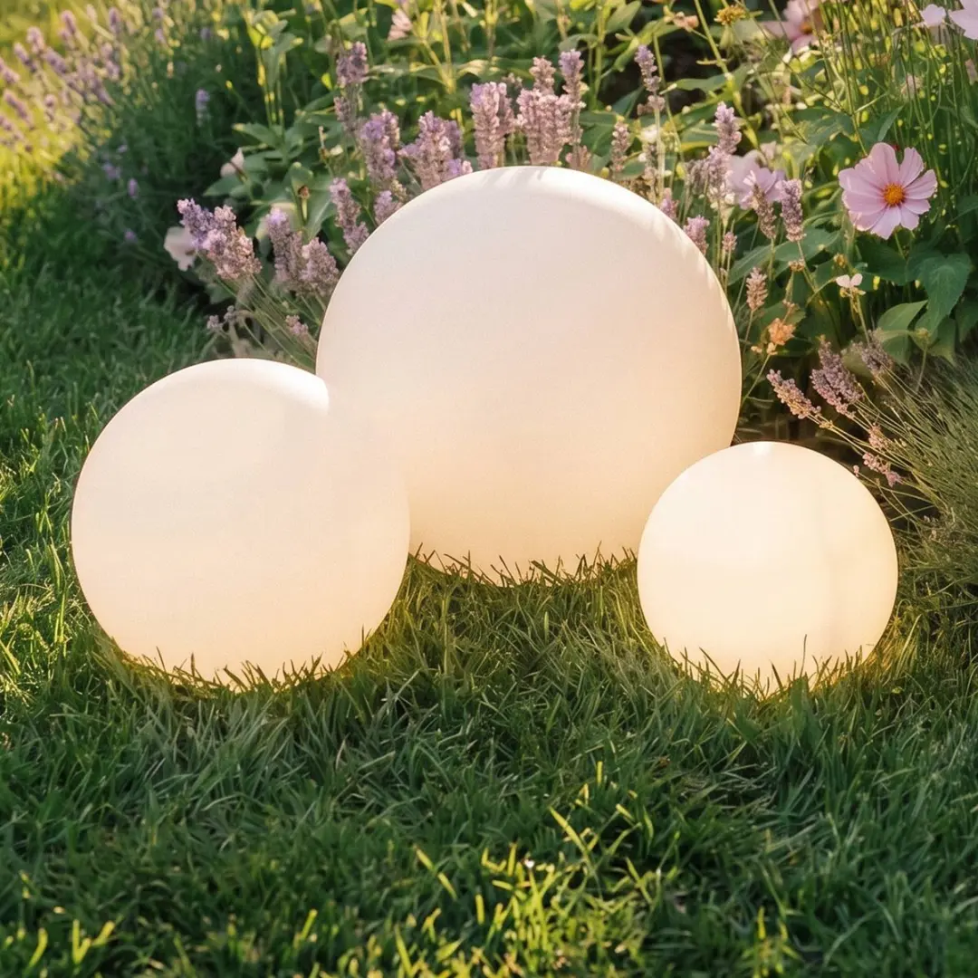 Lindby Solar Tuinverlichting 3-lichts - Wit