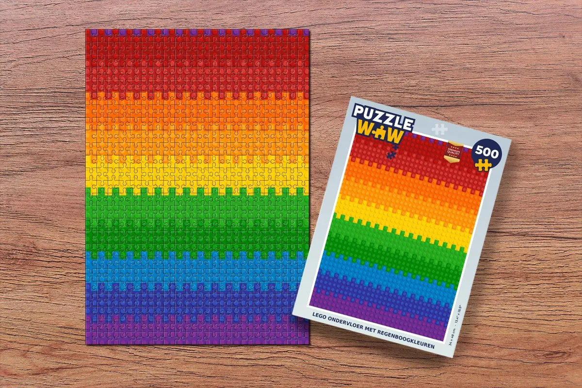 PuzzleWow Patoon Legpuzzel 500 Stuks - Multicolor