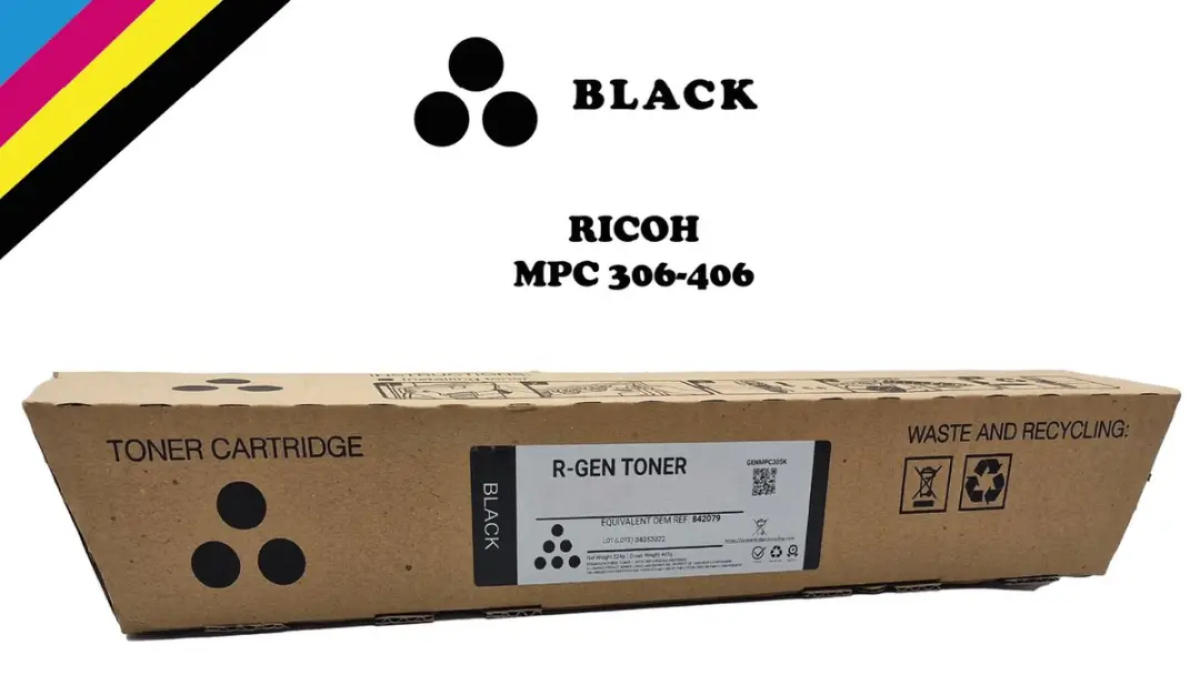 Toner Ricoh MP C306 / 307 / 406  Black