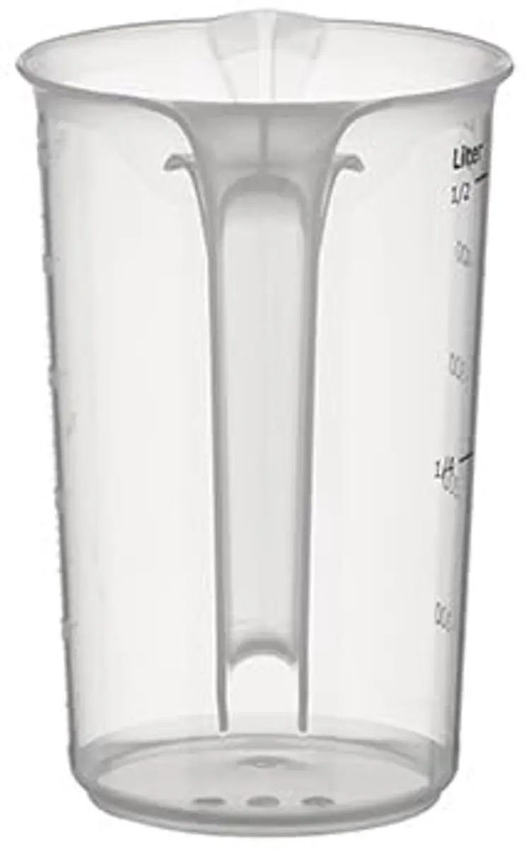 APS Maatbeker 0,5L - Horeca - Transparant