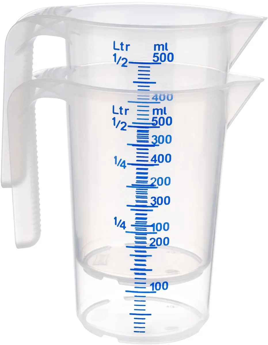 APS Maatbeker 0,5L - Horeca - Transparant