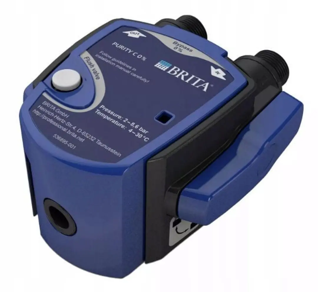 BRITA Purity C by-pass 0% filterkop met John Guest 8mm aansluiting