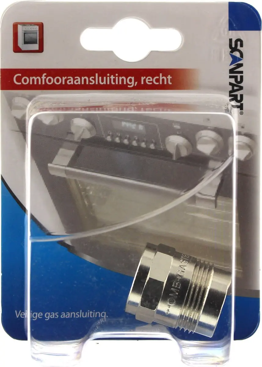 Scanpart Comfooraansluiting Gasslang 1/2"