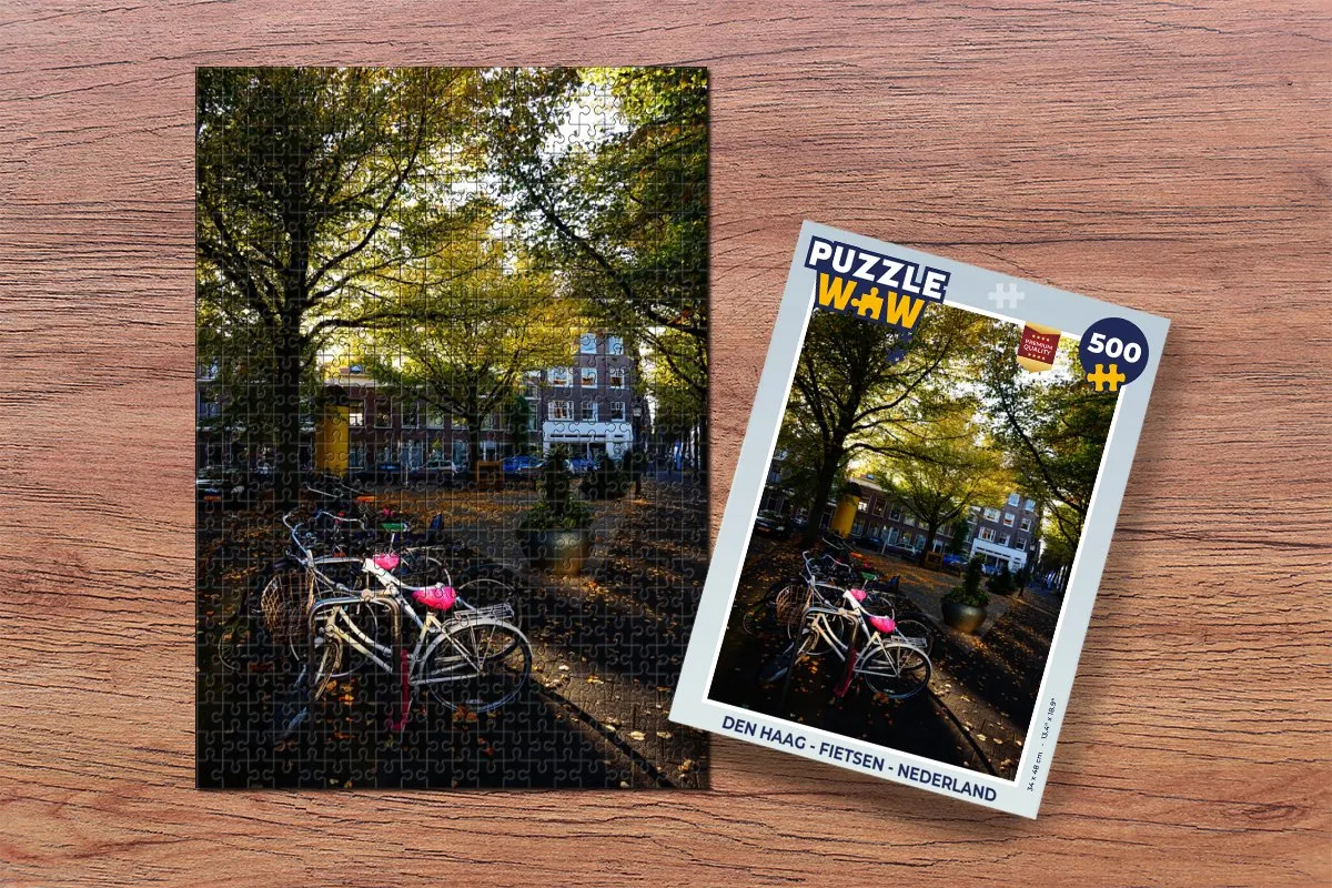 PuzzleWow Legpuzzel Den Haag 500 Stuks - Multicolor